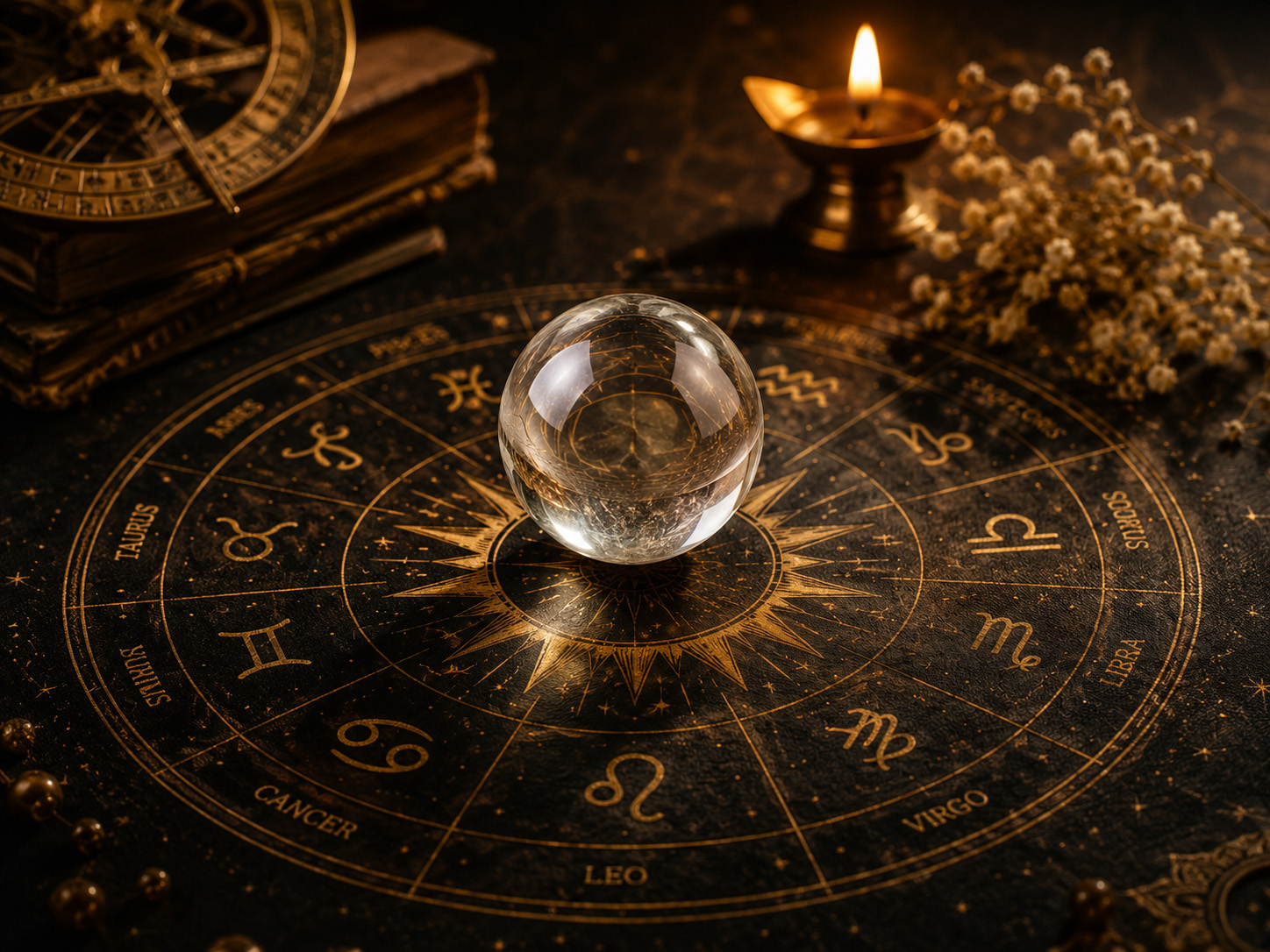 Clear quartz crystal associated with Vedic astrology and Shukra